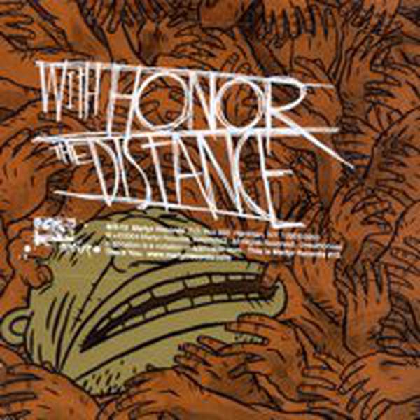 With Honor / The Distance – Split cover artwork