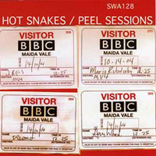 Hot Snakes – Peel Sessions cover artwork