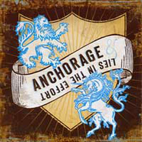 Anchorage / Lies in the Effort – Split cover artwork