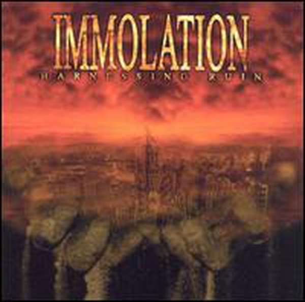 Immolation – Harnessing Ruin cover artwork