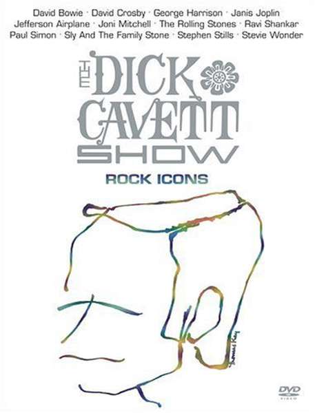 The Dick Cavett Show – Rock Icons DVD cover artwork