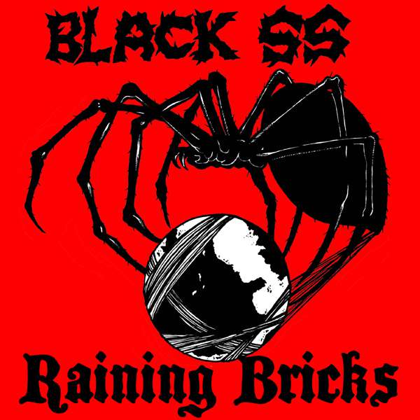 Black SS / Raining Bricks – Split cover artwork