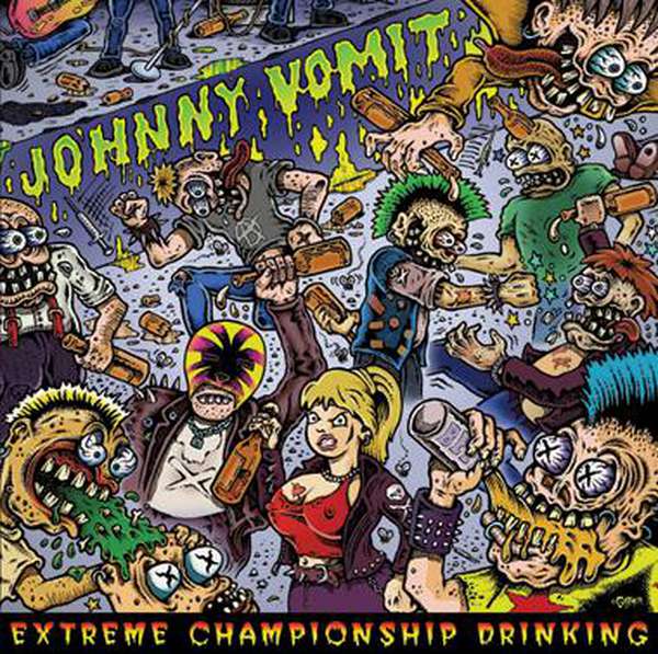 Johnny Vomit – Extreme Championship Drinking cover artwork