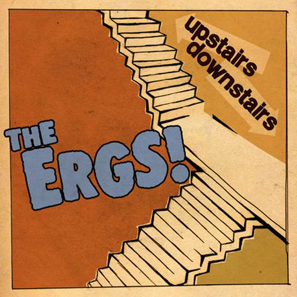 The Ergs! – Upstairs/Downstairs cover artwork