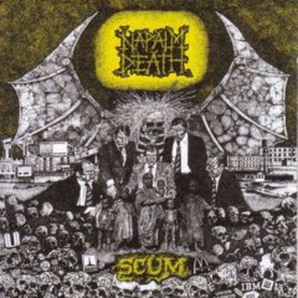 Napalm Death – Scum (Reissue) cover artwork