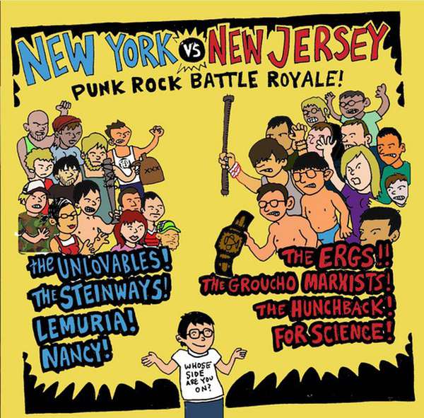 Various Artists – New York vs. New Jersey: Punk Rock Battle Royal cover artwork