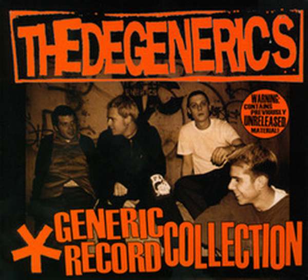 The Degenerics – Generic Record Collection cover artwork
