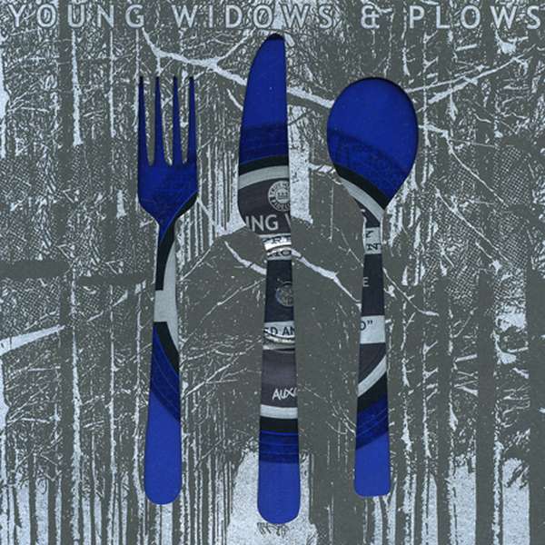 Young Widows / Plows – Split cover artwork