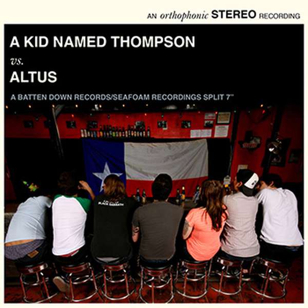 A Kid Named Thompson / Altus – Split cover artwork