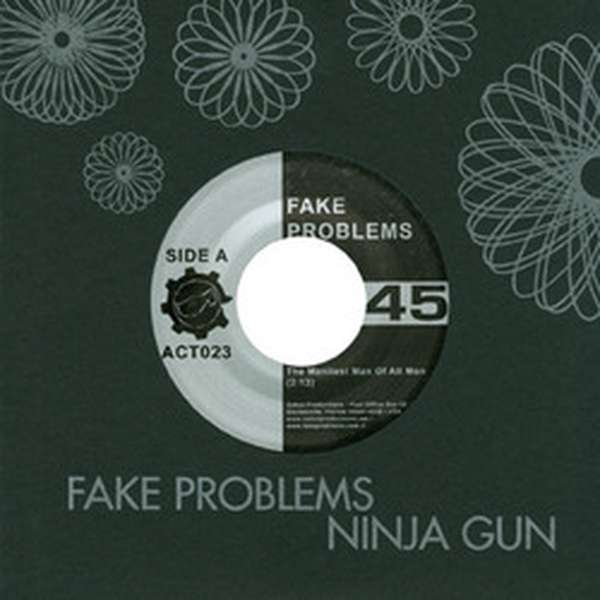 Fake Problems / Ninja Gun – Split cover artwork