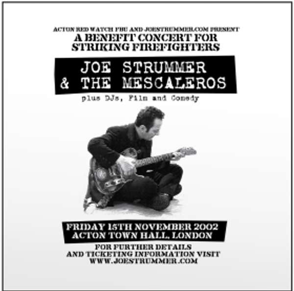 Joe Strummer & The Mescaleros – Live at Acton Town Hall cover artwork