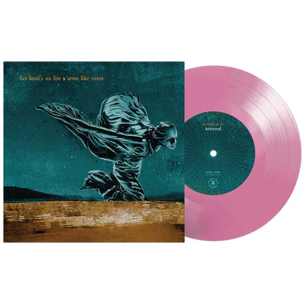 Various Artists – Her Head's On Fire/Arms Like Roses - Split cover artwork