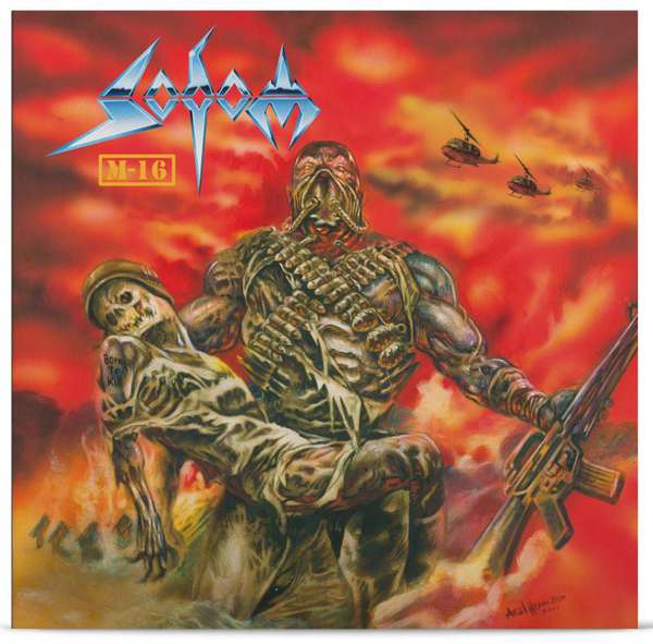 Sodom – M-16 (20th anniversary edition) cover artwork
