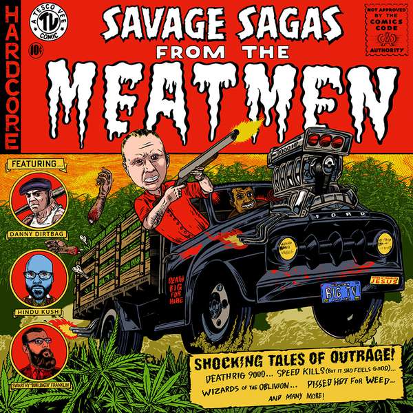 The Meatmen – Savage Sagas cover artwork