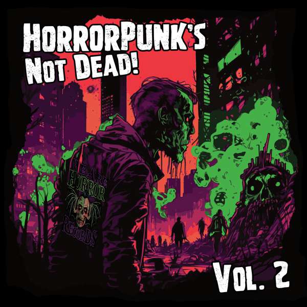 Various Artists – Horrorpunk's Not Dead Vol. 2 cover artwork