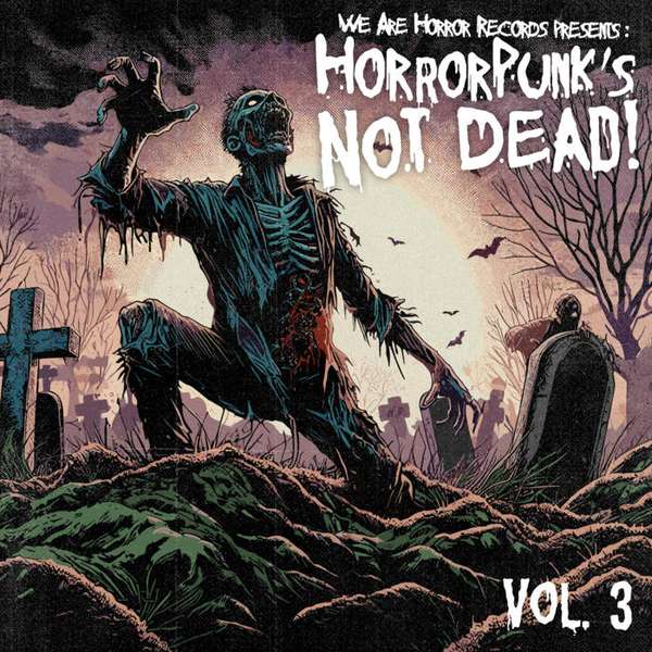 Various Artists – Horrorpunk's Not Dead Volume 3 cover artwork