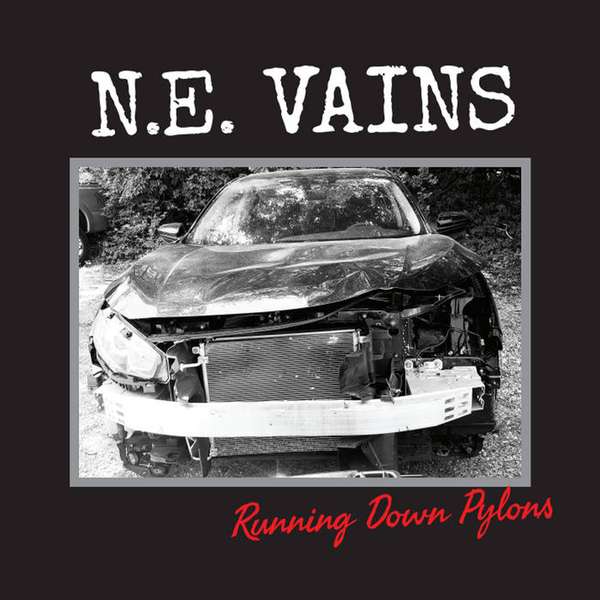 N.E. Vains &ndash; Running Down Pylons cover artwork