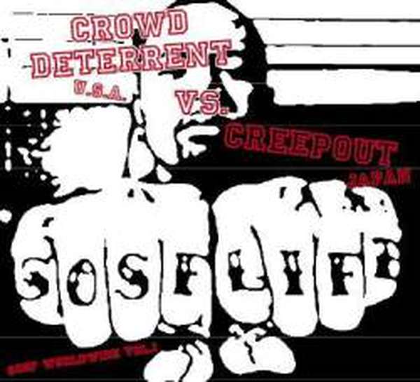 Crowd Deterrent / Creepout – Split cover artwork