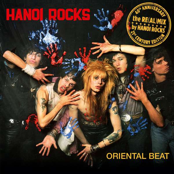 Hanoi Rocks – Oriental Beat (40th Anniversary) cover artwork