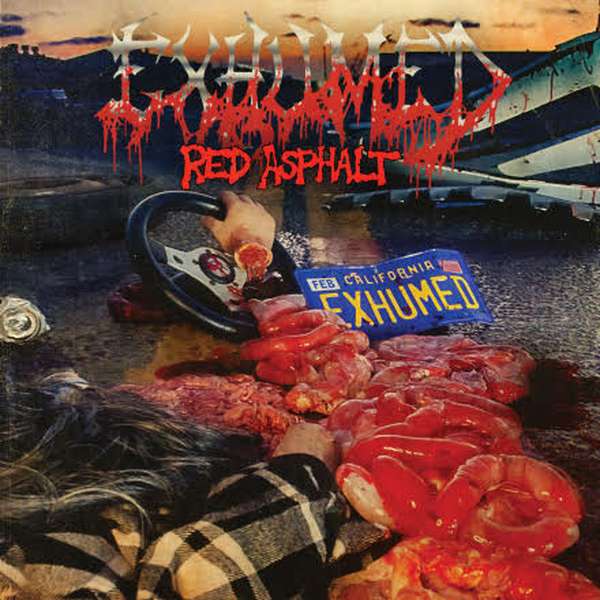 Exhumed &ndash; Red Asphalt cover artwork