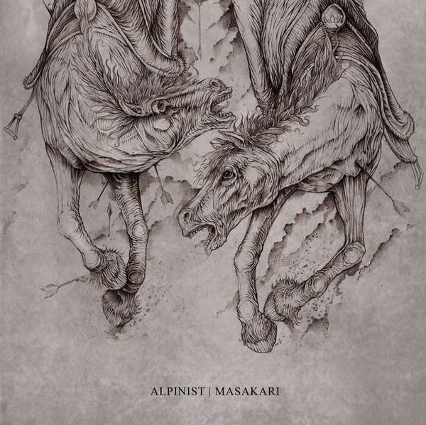 Various Artists – Alpinist / Masakari - Split cover artwork