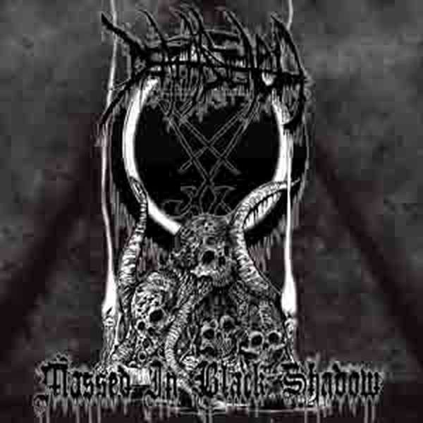 Deathstench – Massed In Black Shadow cover artwork