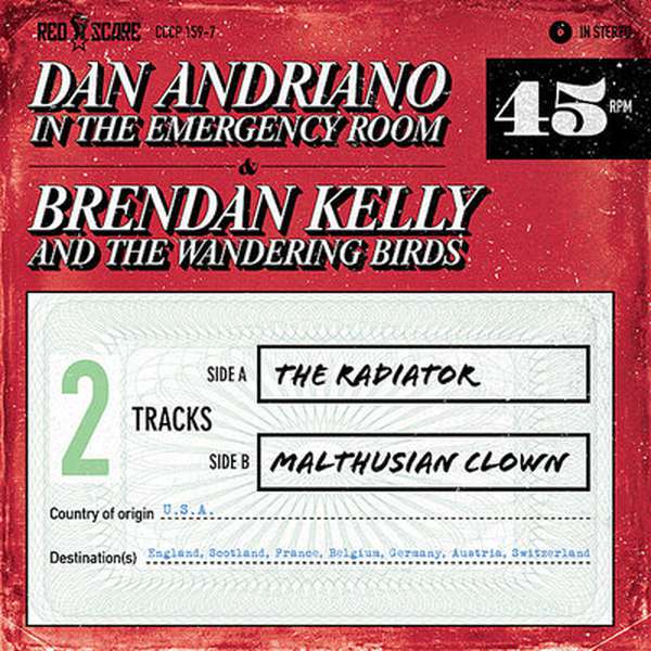 Various Artists – Dan Andriano/Brendan Kelly - European Vacation cover artwork
