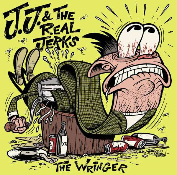 JJ and The Real Jerks – The Wringer cover artwork
