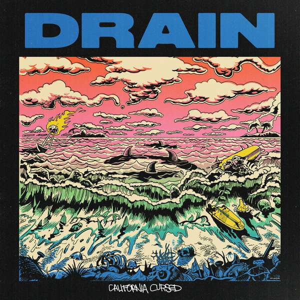 Drain – California Cursed cover artwork