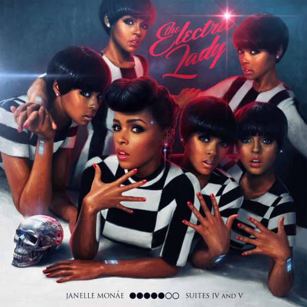 Janelle Monáe – The Electric Lady cover artwork