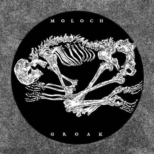 Various Artists – Moloch/Groak - split EP cover artwork
