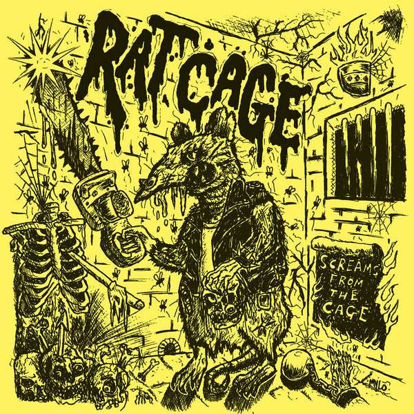 Rat Cage – Screams from the Cage cover artwork