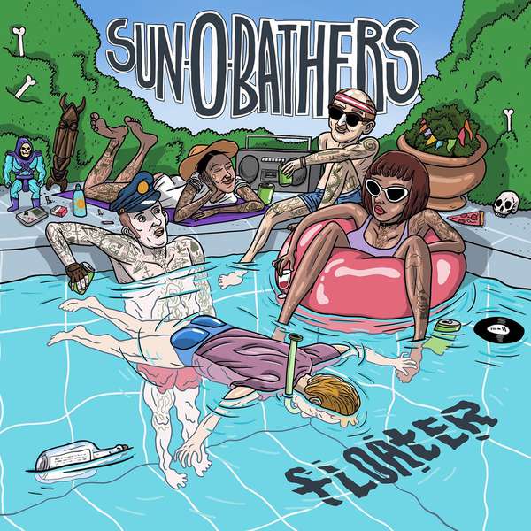 Sun-0-Bathers – Floater EP cover artwork