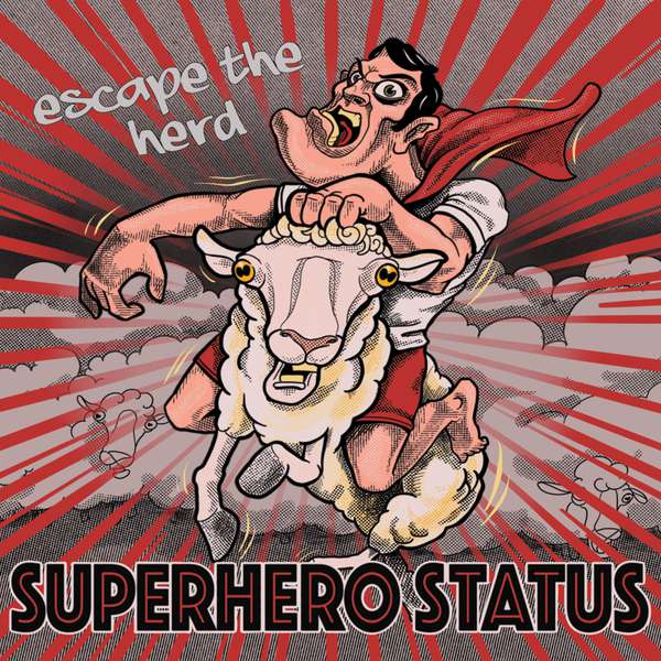 Superhero Status – Escape The Herd EP cover artwork
