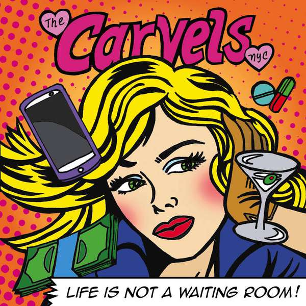 The Carvels NYC – Life Is Not A Waiting Room EP cover artwork