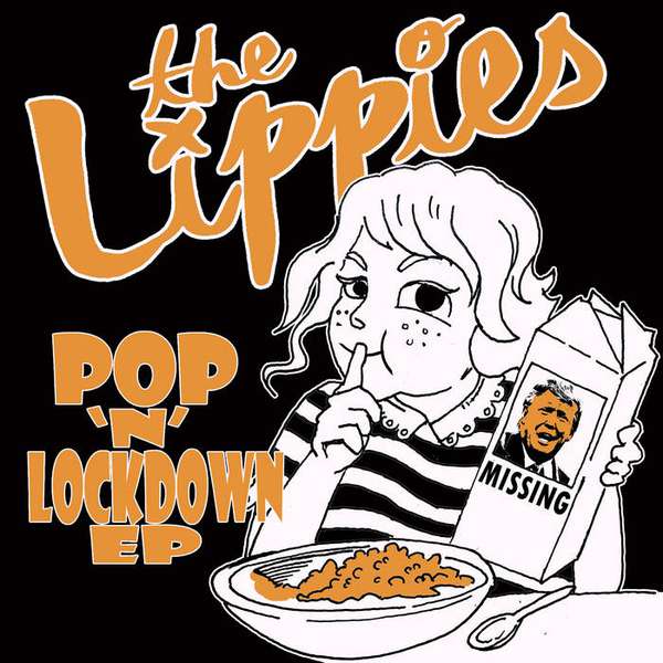 The Lippies – Pop 'n' Lockdown EP cover artwork