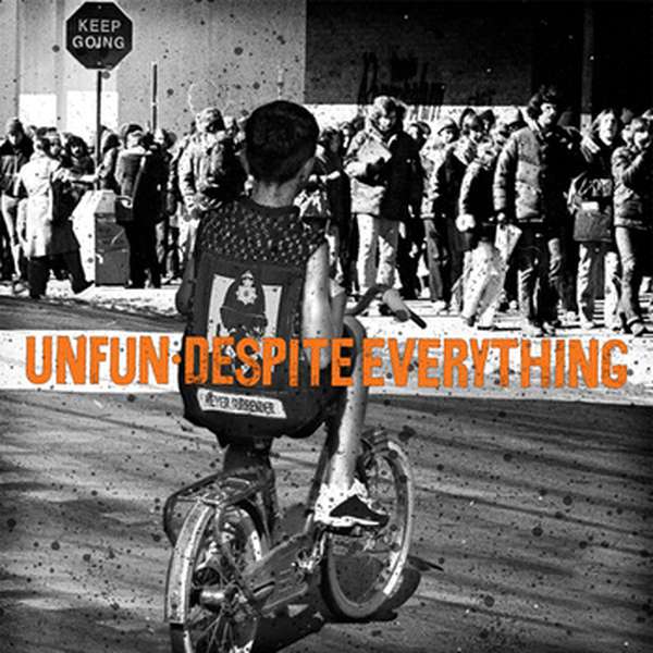 Various Artists – UNFUN/Despite Everything - Split EP cover artwork
