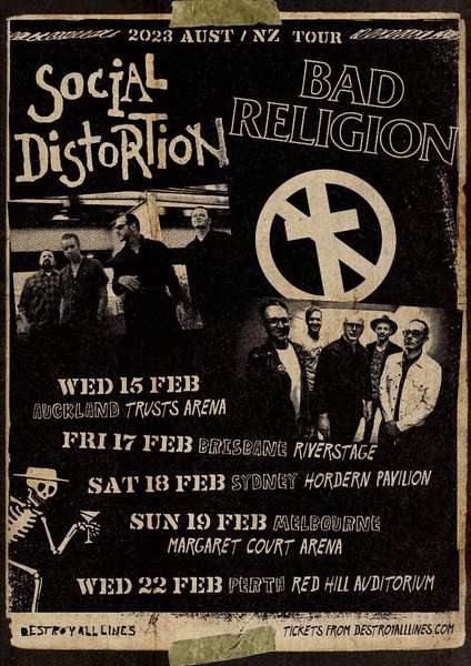 Bad Religion and Social Distortion in Australia